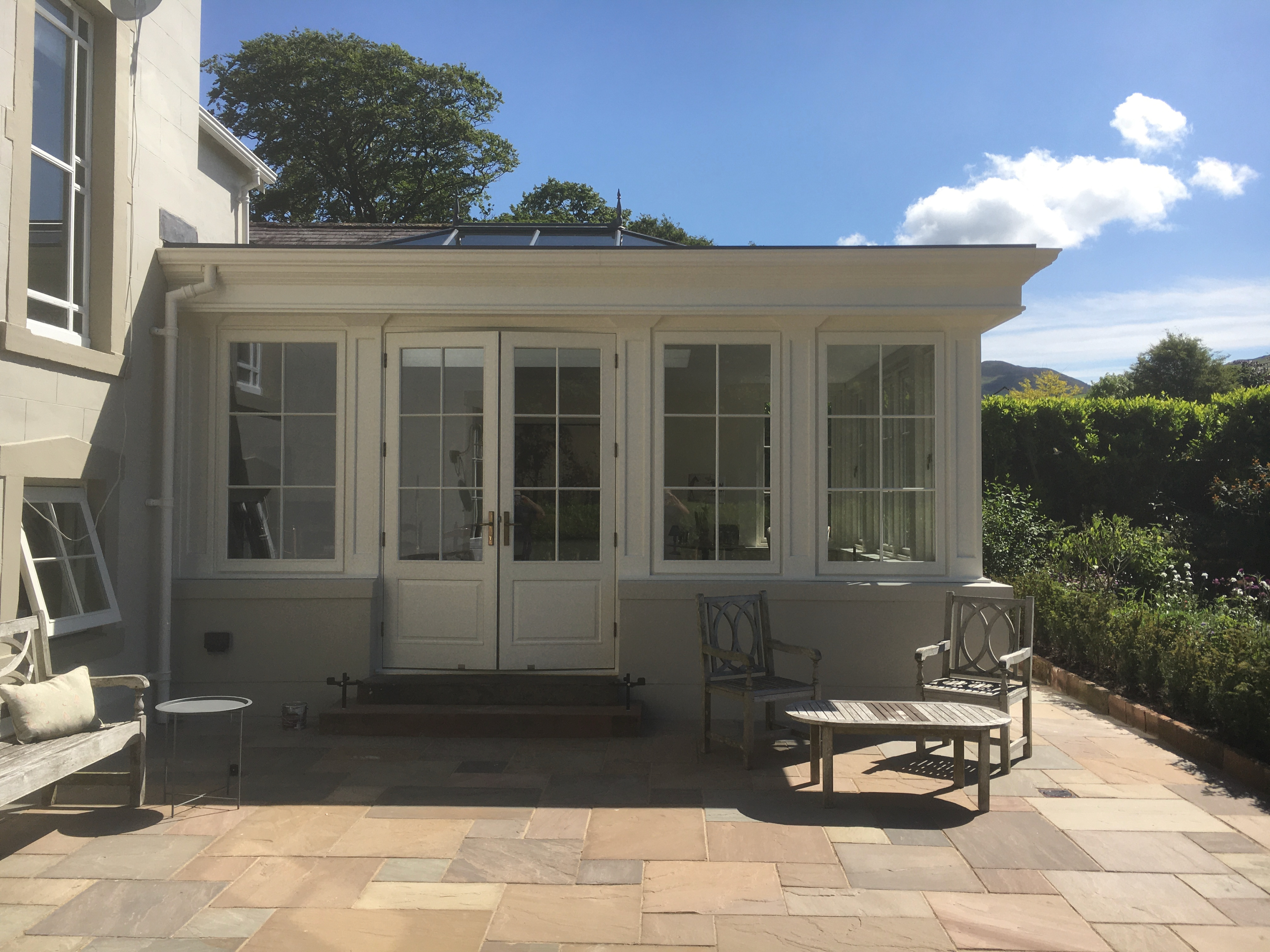Conservatory or orangery by Woodstyle Joinery