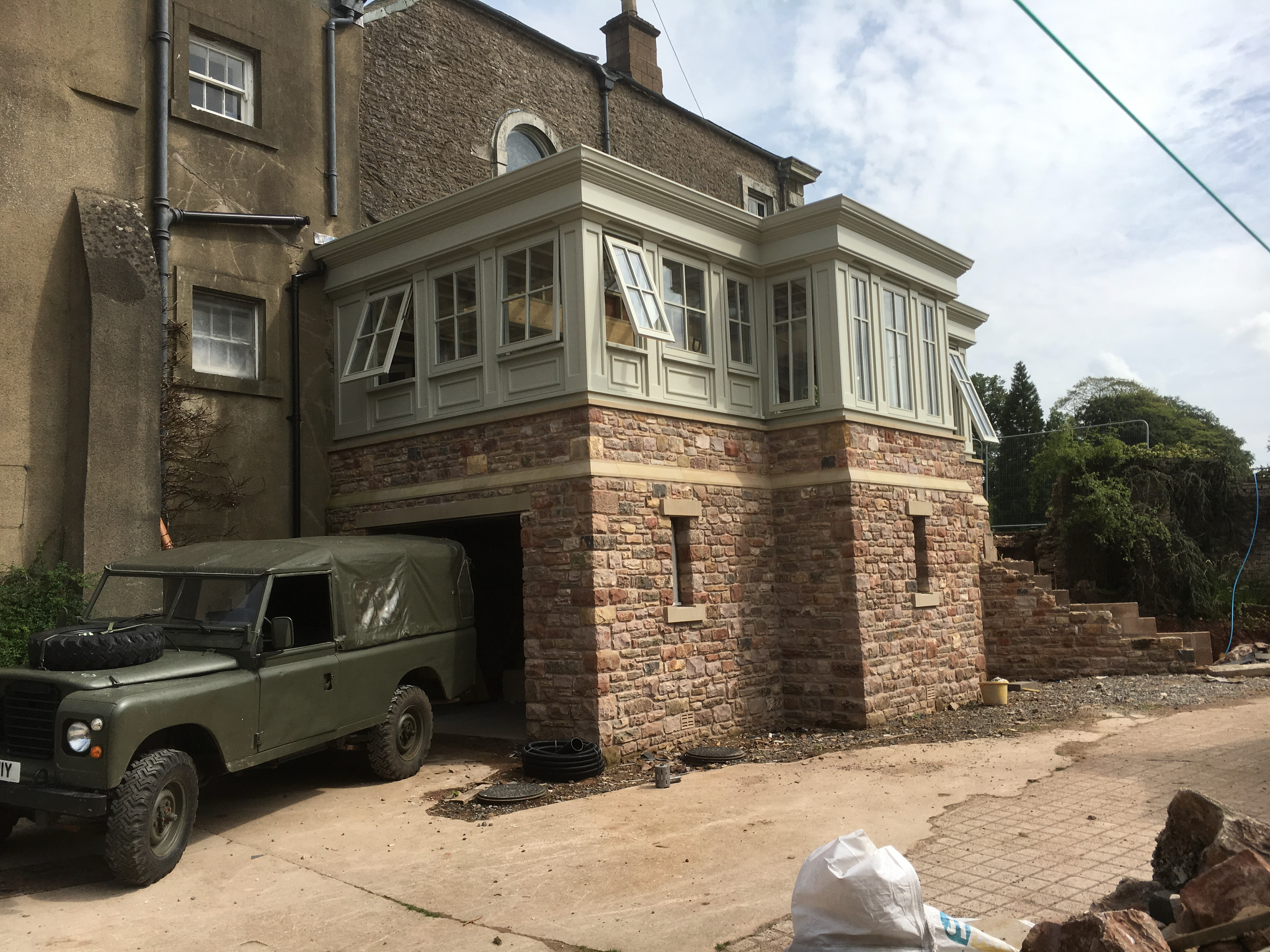 Conservatory or orangery by Woodstyle Joinery