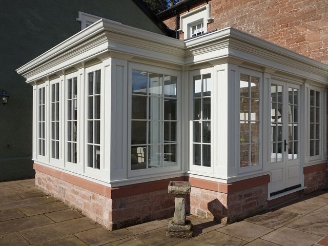 Bespoke conservatory and orangery joinery