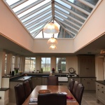 Classical orangery with detailing