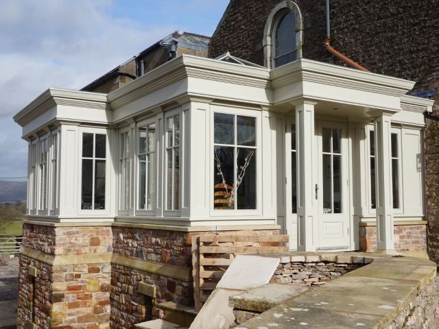 Oak framed garden room
