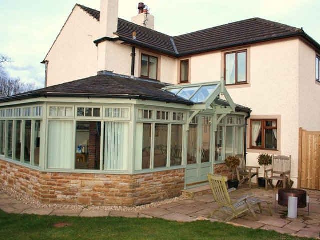 Victorian conservatory extension