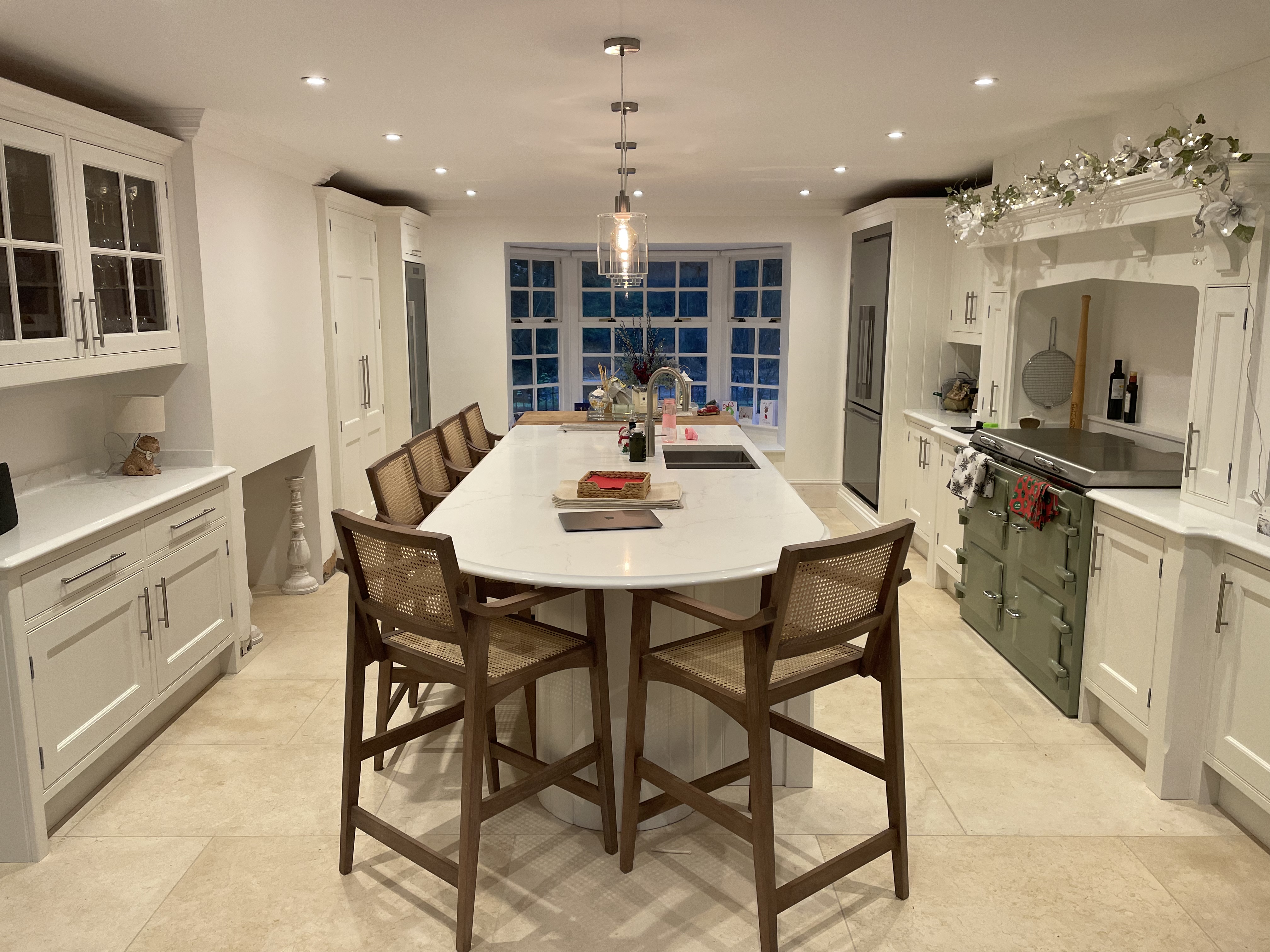 In-frame kitchen design