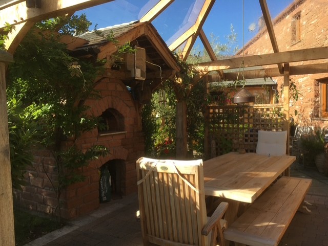 Handcrafted timber porch in Carlisle, Cumbria