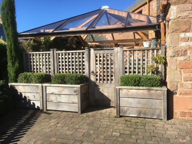 Handcrafted timber porch in Carlisle, Cumbria