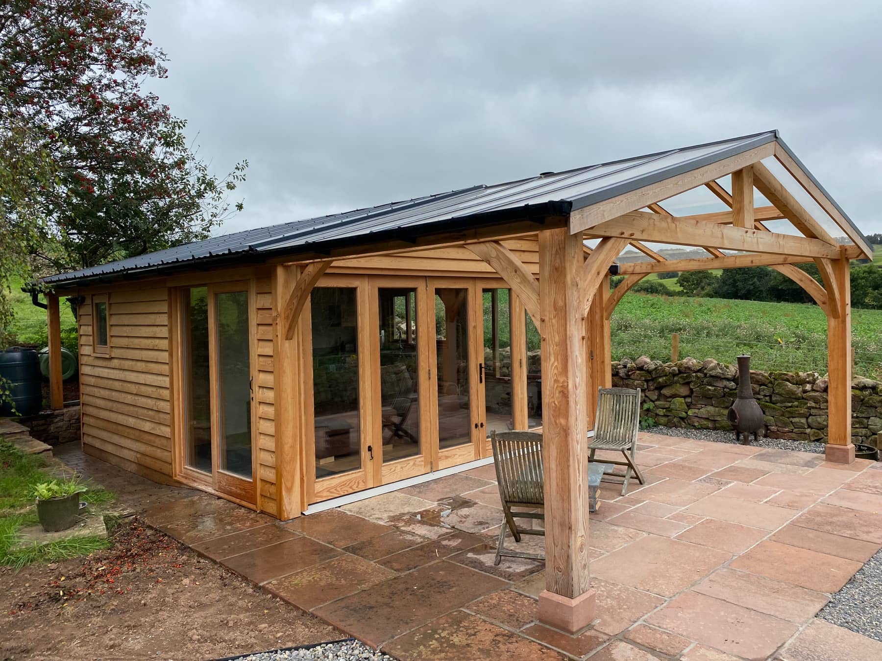 Handcrafted summerhouse or garden room in Carlisle, Cumbria