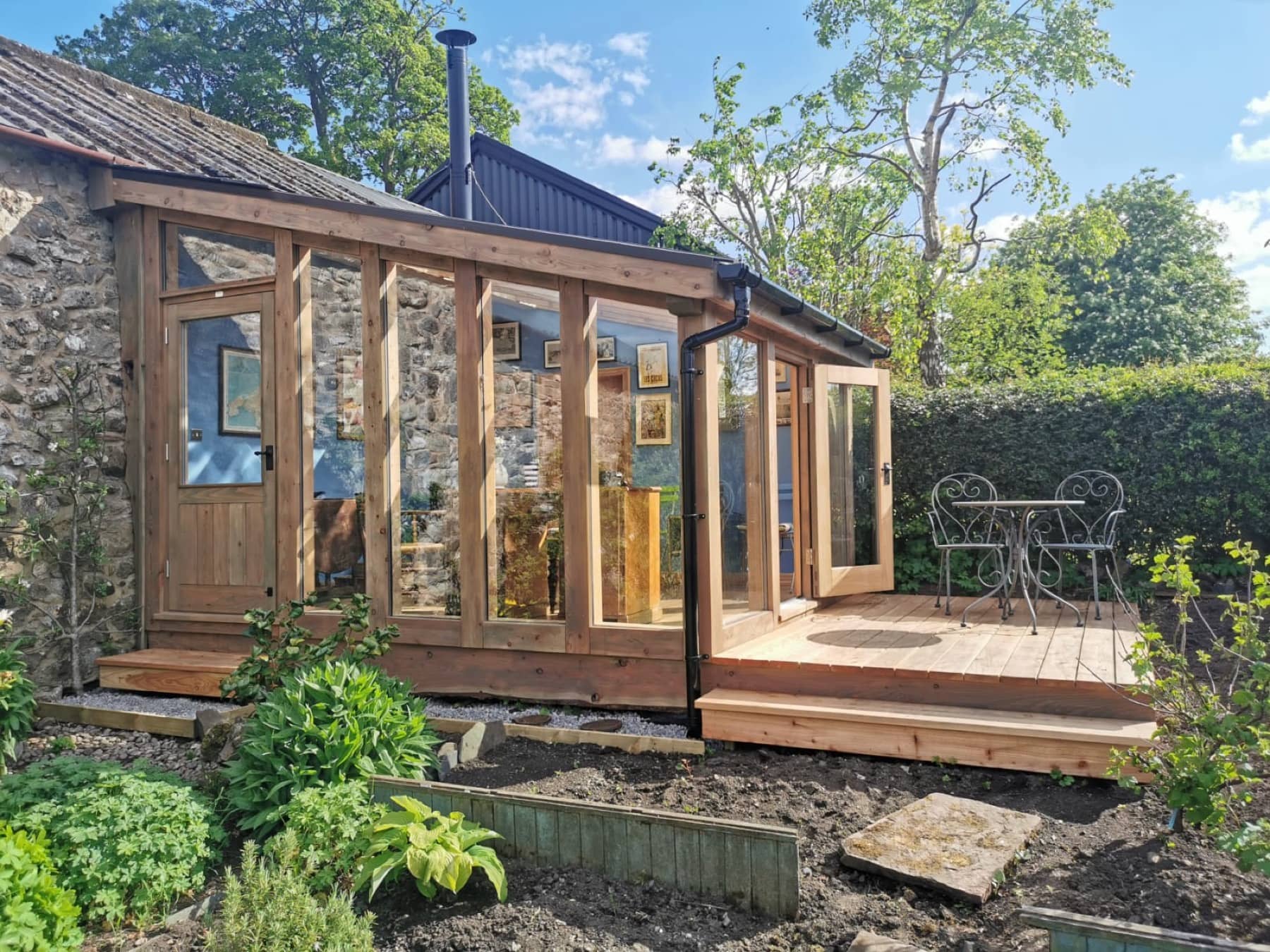 Handcrafted summerhouse or garden room in Carlisle, Cumbria