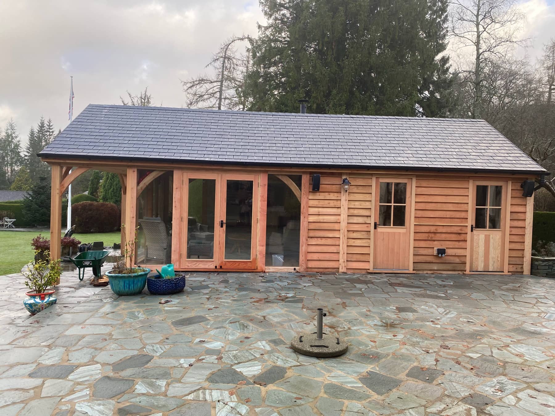 Handcrafted summerhouse or garden room in Carlisle, Cumbria